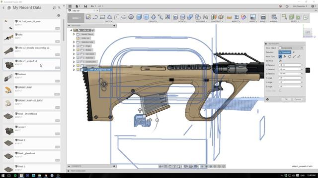 21 - Assembly (Сборка)  Fusion 360