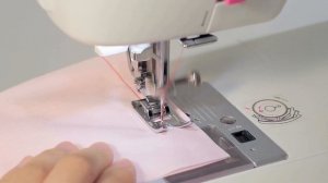 JUKI HZL-350Z, 5 часть прямая строчка.