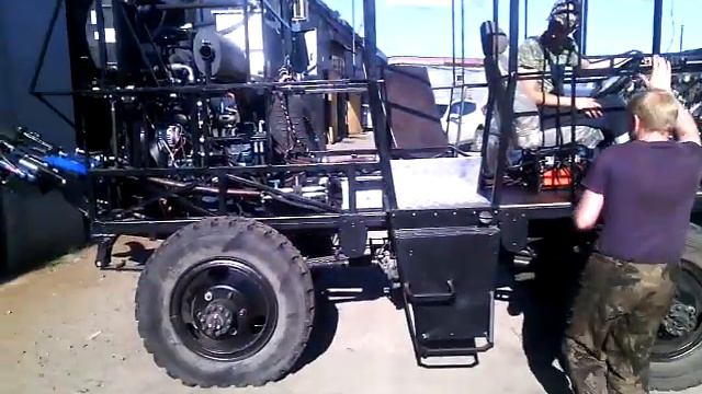 будущий 10 колесный вездеход Тром 16 смотреть онлайн