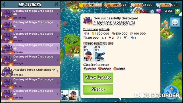 Chinese new year crab stage 44(2).45.46.47.48 solo boom beach..mega crab смотреть онлайн