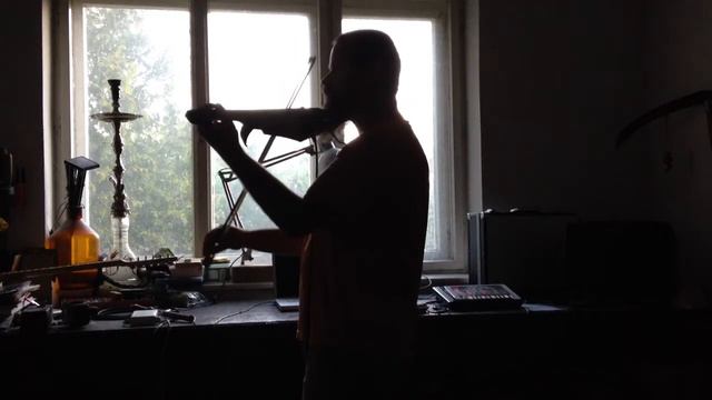 Electric Violin + Jam Origin MIDI Guitar 2 & SampleTank Test (Drowsy Maggie)
