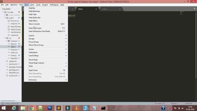 Sublime Text Editor Split Layout Settings смотреть онлайн