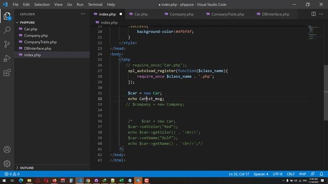 58- PHP Static Properties смотреть онлайн