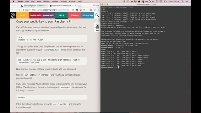 Building a Kubernetes Cluster on Raspberry Pi | Part 6: SSH keys and passwordless entry смотреть онлайн