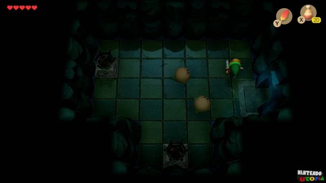 Bottle Grotto Dungeon Walkthrough | Zelda: Link's Awakening for Switch ᴴᴰ смотреть онлайн