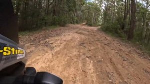 2017 Suzuki V Strom 650 XT off-road test with Michelin Anakee Adventure Tyres! Ourimbah State Fores