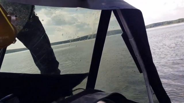 Замер расхода топлива и грузоподъемности аэролодки с двигателем 35 л.с и карбюратором Микуни. смотреть онлайн