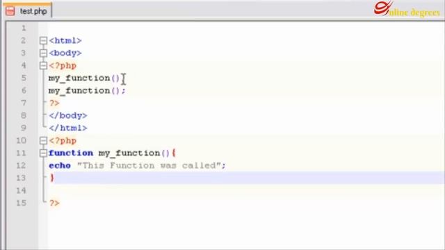 Online Degrees: PHP Online 7 ~ Introduction to Functions in PHP смотреть онлайн