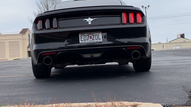 2016 Ford Mustang V6 - X-Pipe w/MagnaFlow Muffler Delete смотреть онлайн
