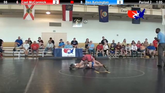 2012 Schoolboy Nat. Duals 98: Cael McCormick vs. Ben Kelvington смотреть онлайн