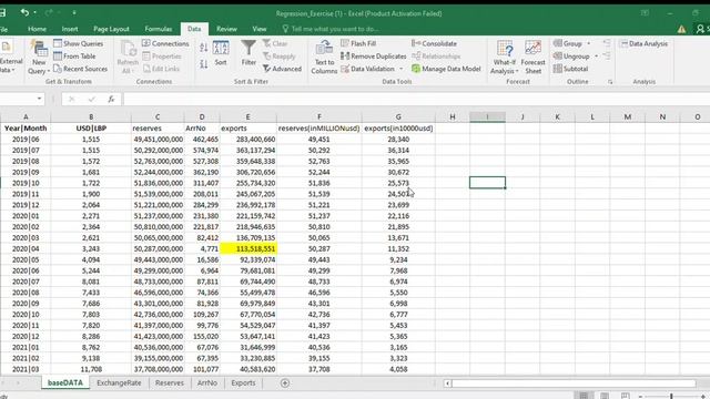 Regression Exercise 2 Excel Product Activation Failed 2023 04 30 22 56 08 Trim смотреть онлайн