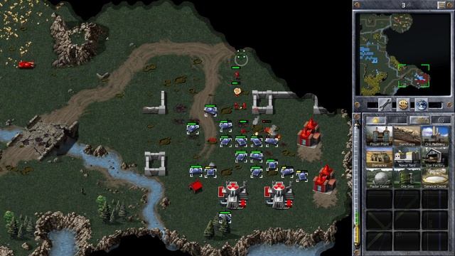 Command & Conquer Red Alert Remastered - Counterstrike - GREECE CRACKDOWN (Hard) смотреть онлайн