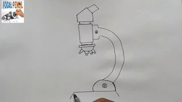 Microscope Drawing & coloring for Kids |Easy drawing tutorial | focal pencil смотреть онлайн