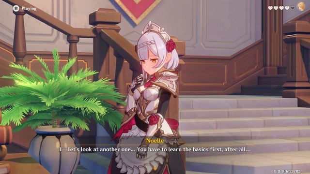 JP Noelle Blushing (Genshin Impact) смотреть онлайн