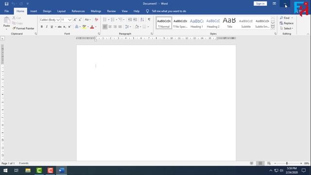 Pengenalan InterFace/Tampilan Word 2019 смотреть онлайн
