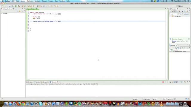 Tutorial Java - 4 - Variáveis (Em Português).mov смотреть онлайн