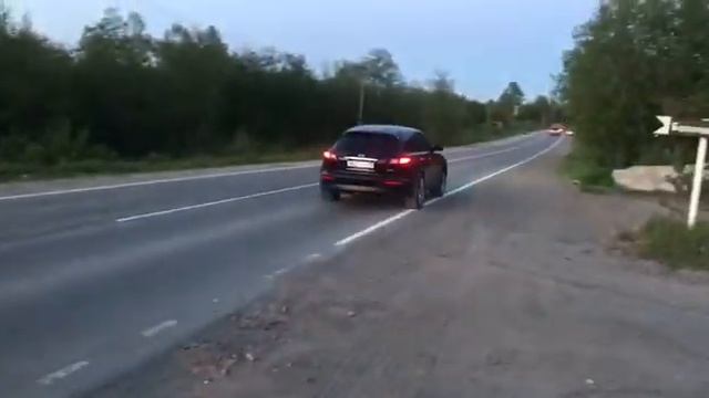 Выхлоп от FX37 на Infiniti fx45 без глушителя смотреть онлайн