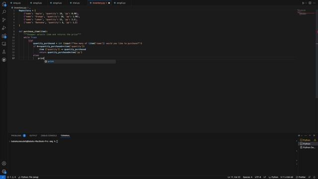 Mastering Python Dictionaries: Building an Inventory and Receipt System for Beginners смотреть онлайн