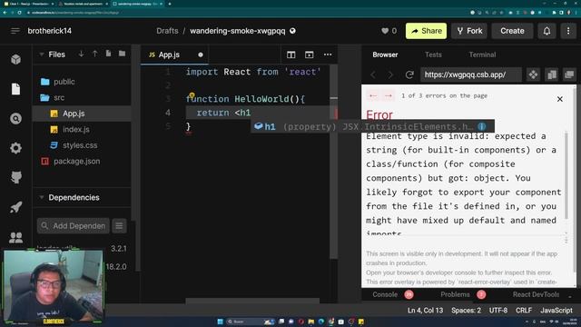 React.js Components смотреть онлайн