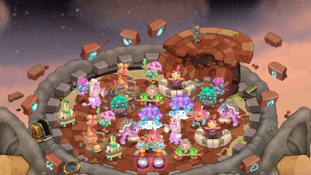 Полная песня острова небожителей [My singing monsters] смотреть онлайн