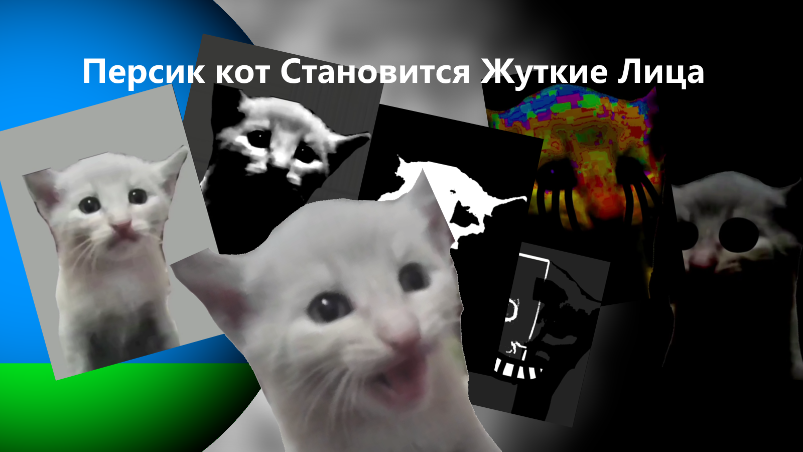 Персик кот Становится Жуткие Лица смотреть онлайн