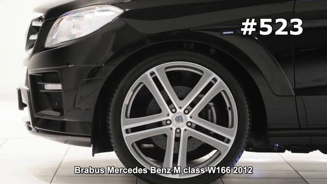 #523. Brabus Mercedes Benz M class W166 2012 (Концепт и тюнинг) смотреть онлайн