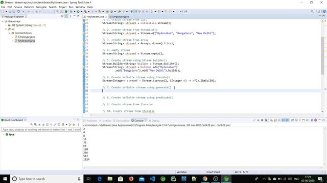 Java Stream Part - 2 | Different ways to create stream in java смотреть онлайн