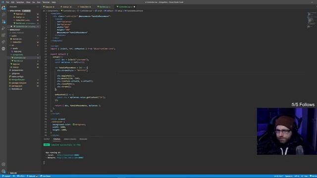 VueJs Canvas für die Twitch Extension смотреть онлайн