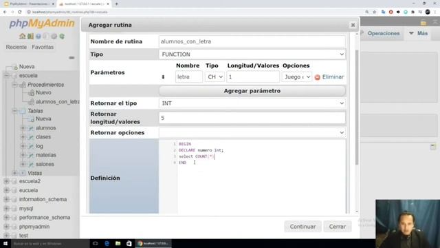 ? Funciones con PHPMyAdmin en MySQL (CURSO PhpMyAdmin En español ??) [15] смотреть онлайн
