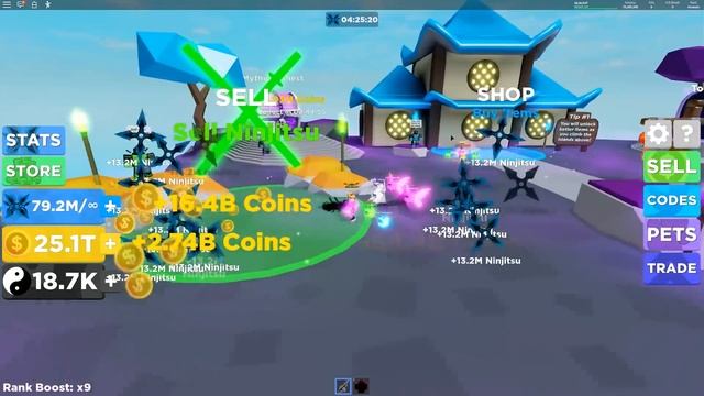 MAX JUMP IN NINJA LEGENDS *NINJA RANK* смотреть онлайн