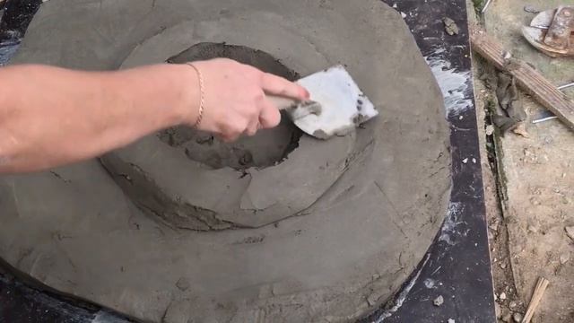 КАК СДЕЛАТЬ СТОЛ ИЗ БЕТОНА - DIY смотреть онлайн