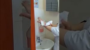 ОБРАБОТКА РУК И НАДЕВАНИЕ ПЕРЧАТОК. ЛУЧШЕЕ ВИДЕО. ПОСМОТРИТЕ ДЛЯ ПОДГОТОВКИ К ЗАДАНИЮ!