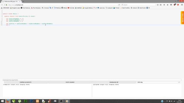 Compile Java Program Online With Any Web Browser Windows or Mac смотреть онлайн