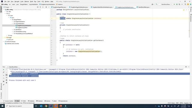Singleton Design Pattern | Discussed 6 different ways to create Singleton смотреть онлайн