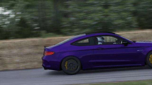 Mercedes-Benz C63 S AMG Coupe/Goodwood Hillclimb/Assetto Corsa смотреть онлайн