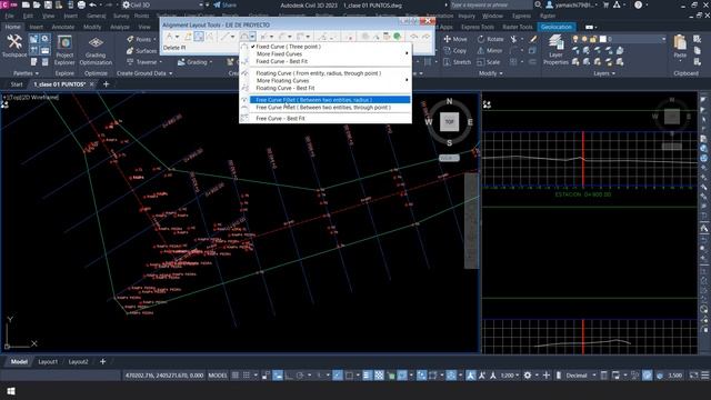 Autodesk civil 3d 2023 desde 0, parte IX "TRAZAR CURVA HORIZONTAL" смотреть онлайн