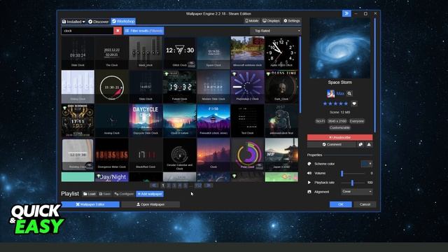 How To Add Clock to Wallpaper Engine [EASY!] смотреть онлайн