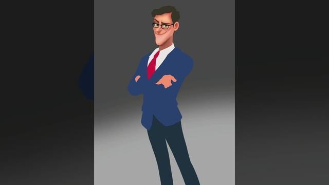ТОП Бизнес-Мэн Концепт персонажа АРТ Рисую смотреть онлайн