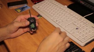 Замена батарейки ключа Opel