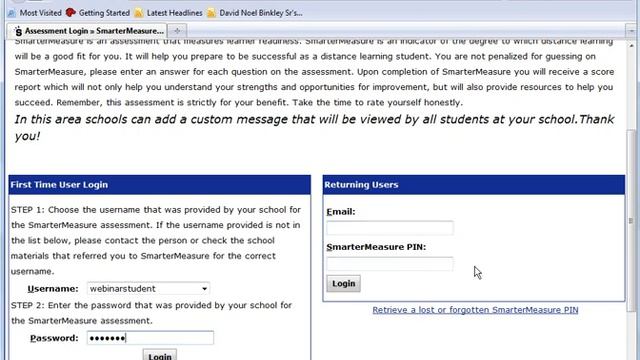 Student Login Instructions смотреть онлайн