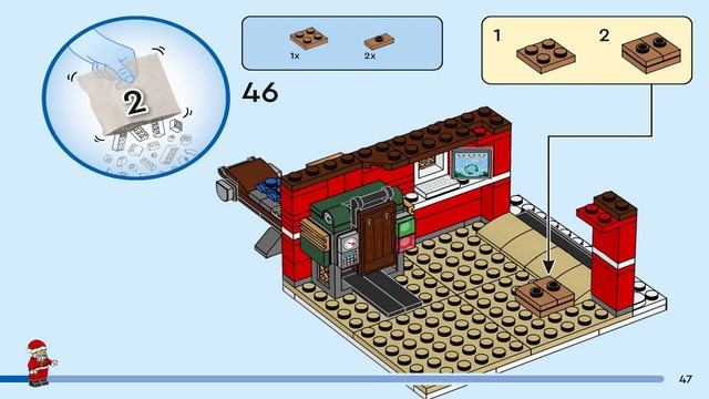 LEGO Instructions | Christmas | 40565 | Santa’s Workshop