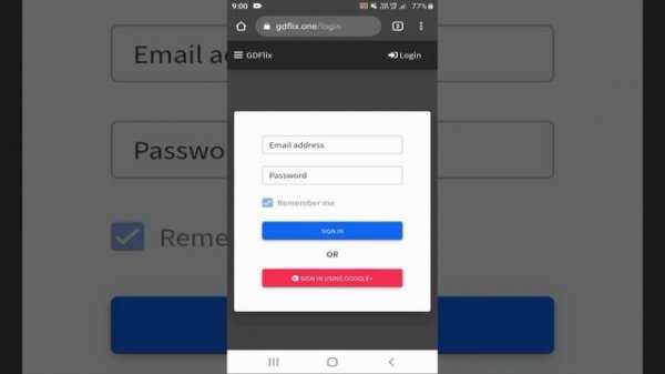 GDFlix - New Login Process Full Solution