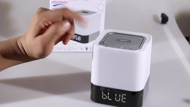 Musky DY28 Bluetooth Speaker LED ลำโพงพร้อมโคมไฟ смотреть онлайн