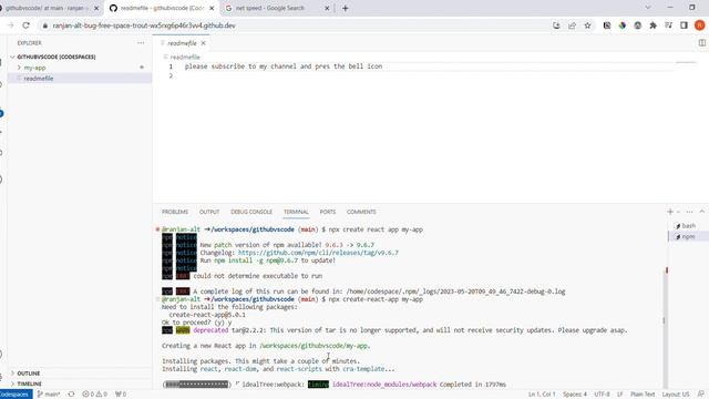 Open VS code in github || VScode dhamka ❤️?❤️? || Git Hub Magic смотреть онлайн