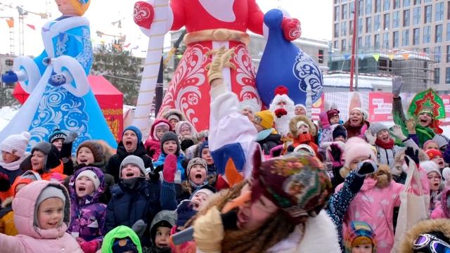 Сказочный «ЗИЛАРТ»: жители комплекса вместе встретили Новый год смотреть онлайн