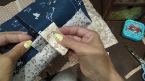 Текстильный органайзер - кофр_ как сшить за 1 час