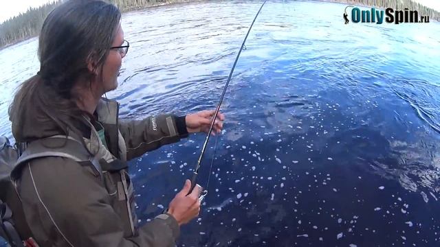 Кольский полуостров Ловля семги Часть 1 #OnlySpin смотреть онлайн