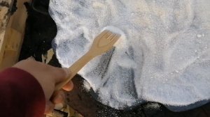 Как обжечь садж, из диска бороны, плюс курица на костре.