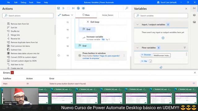 ?Extraer información ERP online: Power Automate Desktop смотреть онлайн