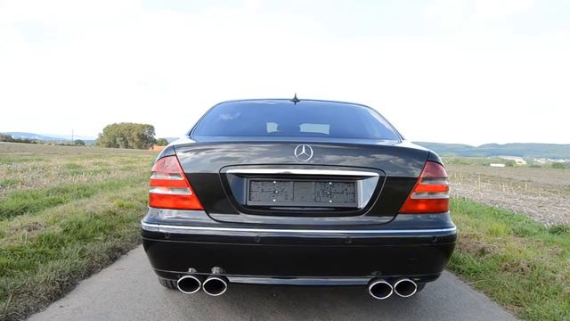 Mercedes Benz S500 W220 Звук мотора